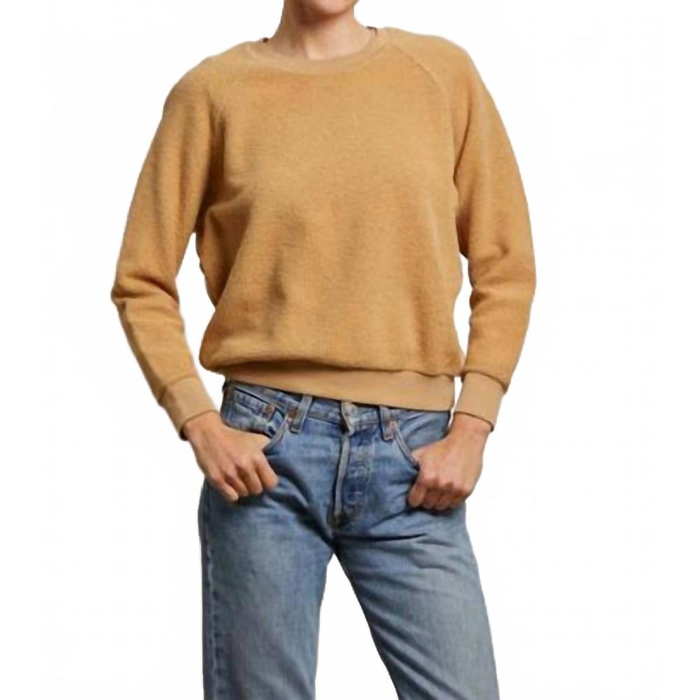 perfectwhitetee Tan Sweatshirt